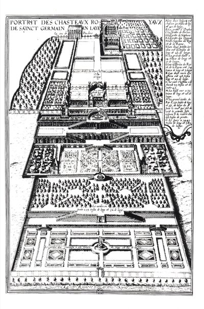 The New Chateau of Saint-Germain-en-Laye, 1614 by Alexandre Francini